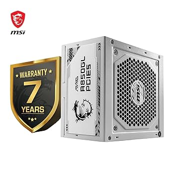 Amazon | MAG A850GL PCIE5 White | MSI | 電源ユニット 通販